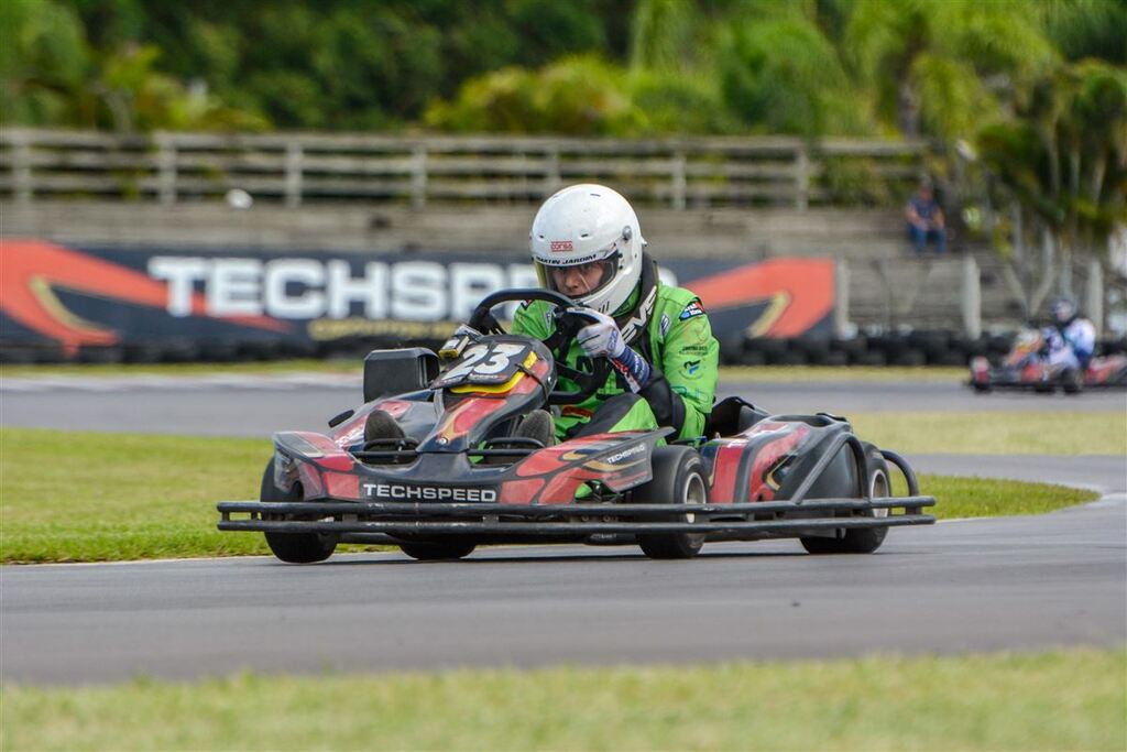 Foto: Rafael Pierre - Martín Jardim nasceu em Santa Maria, tem 16 anos, e é uma promessa do kart