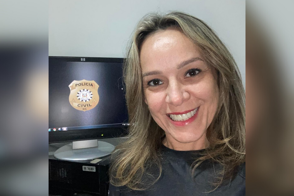 Delegada Elaine Maria Schons: quase 30 anos de pioneirismo feminino na segurança pública