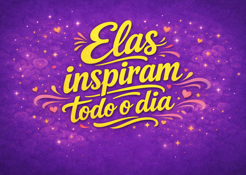  - Elas inspiram todo o dia, foi o tema de toda a primeira semana de março do Jogo de Cintura.