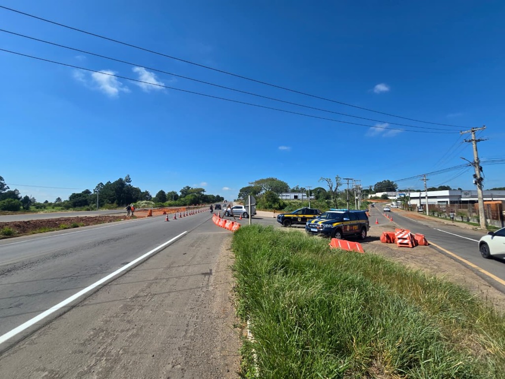 PRF altera fluxo na BR-392 durante Rodeio do Conesul em Santa Maria