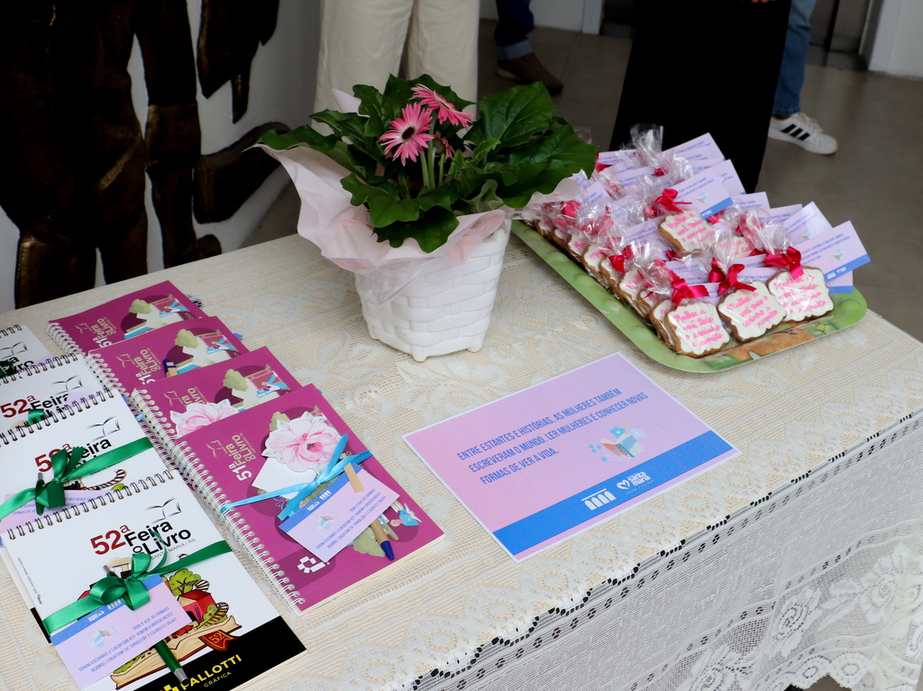 Biblioteca Municipal de Santa Maria divulga atividades culturais de março e homenagem ao Mês da Mulher