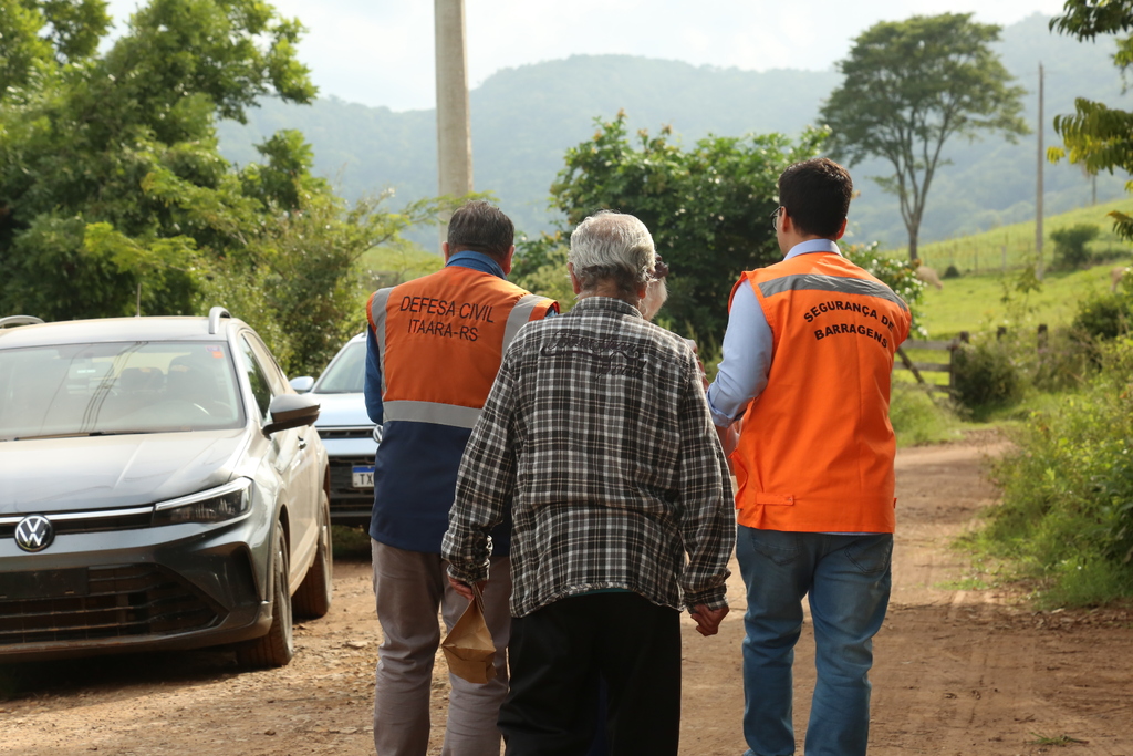 Simulado de evacuação mobiliza moradores próximos a barragens em São Martinho da Serra e Itaara