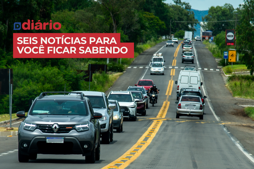  Secretário garante mais de R$ 200 milhões para duplicação da Faixa Nova e outras seis notícias