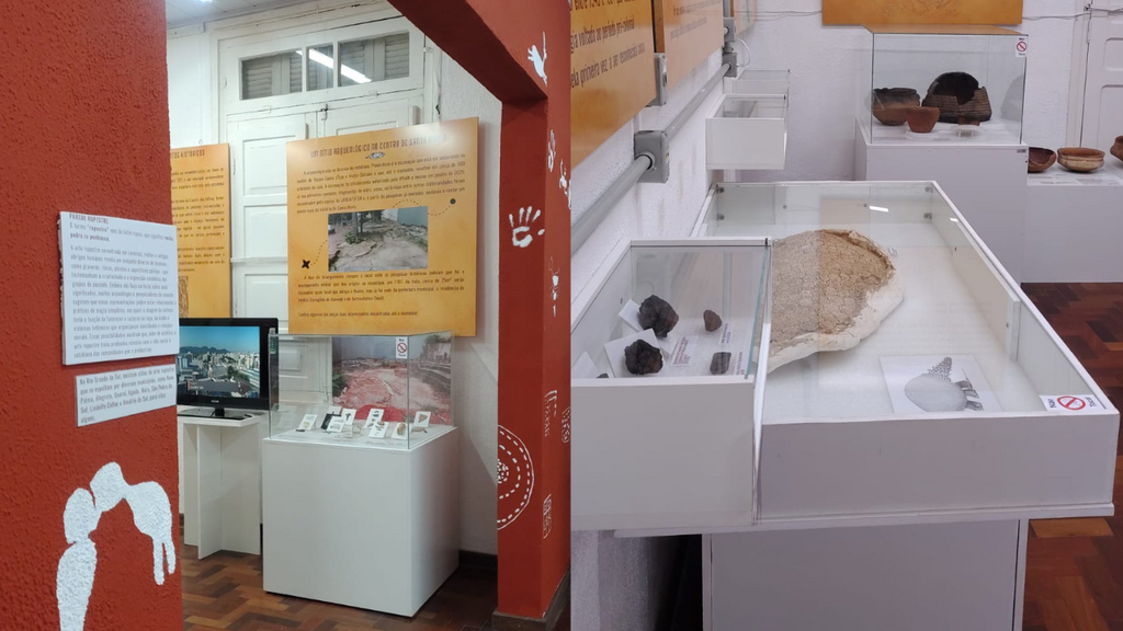 Exposição sobre arqueologia reúne mais de 90 objetos de pesquisas da UFSM no centro de Santa Maria