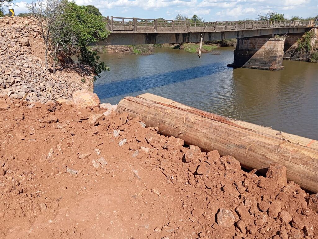 Das obras estaduais das enchentes, ainda falta iniciar uma na região: a ponte de Dilermando