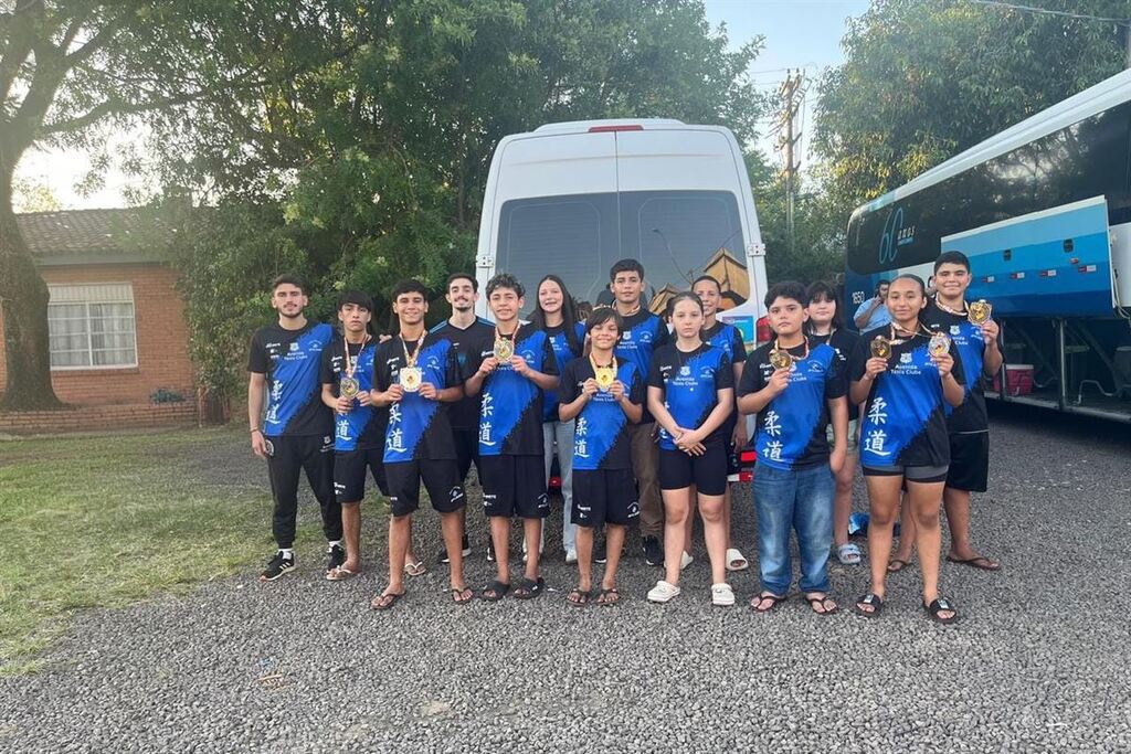 Judocas do Avenida Tênis Clube conquistam 11 medalhas na Supercopa São Leopoldo