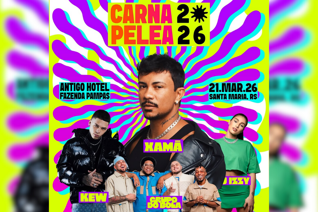 Com Xamã e Kew, Carna Pelea 2026 ocorre neste sábado em Santa Maria; saiba como garantir ingressos