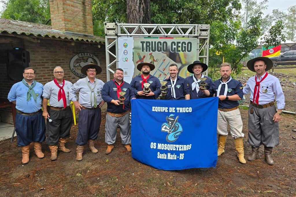 Foto: Fagner Thierry Alves Carvalho - Competição vencida por equipe de Santa Maria teve a participação de mais de 60 trios