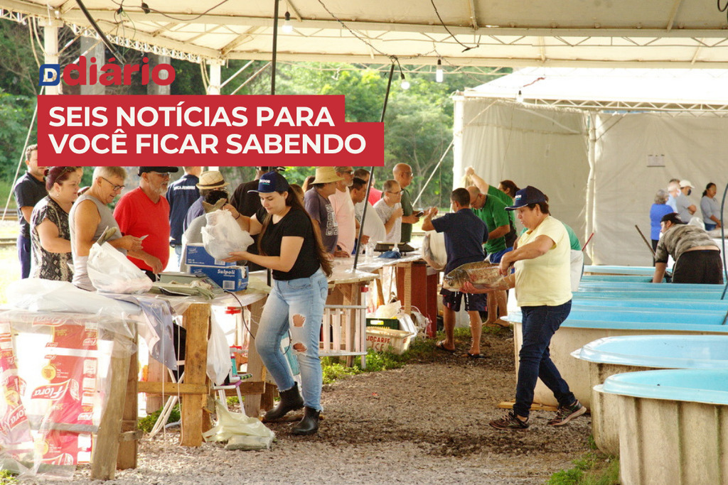 34ª Feira do Peixe Vivo em Santa Maria terá preços reduzidos e expectativa de comercializar 40 toneladas e outras notícias