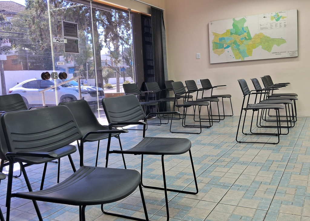 Foto: Maria Eduarda Silva (Diário) - Por mais que a ação tenha o objetivo de fazer com que os santamarienses não deixassem para a última hora, o Cartório Eleitoral permaneceu vazio na maior parte do tempo. Principalmente, nas primeiras horas da tarde.