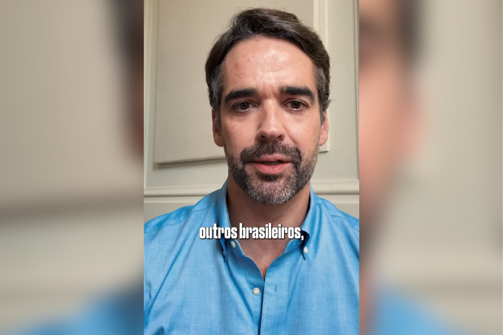 Eduardo Leite critica escolha do PSD por Caiado: 