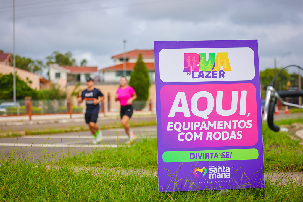 Trecho da Faixa Velha de Camobi será bloqueado para Rua do Lazer neste domingo em Santa Maria