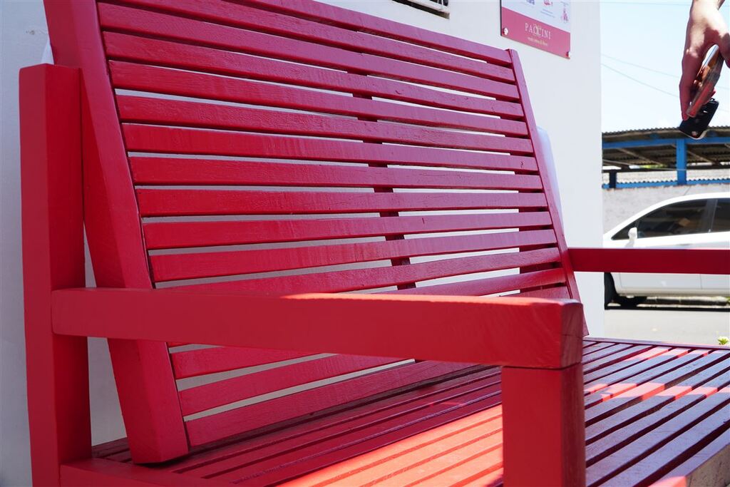 Prefeitura realiza inauguração de 15º Banco Vermelho em Santa Maria