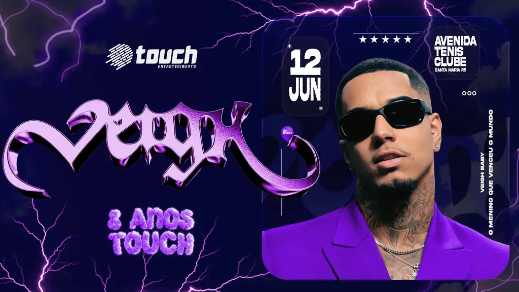 Arte: Touch Entretenimento (Divulgação) - 