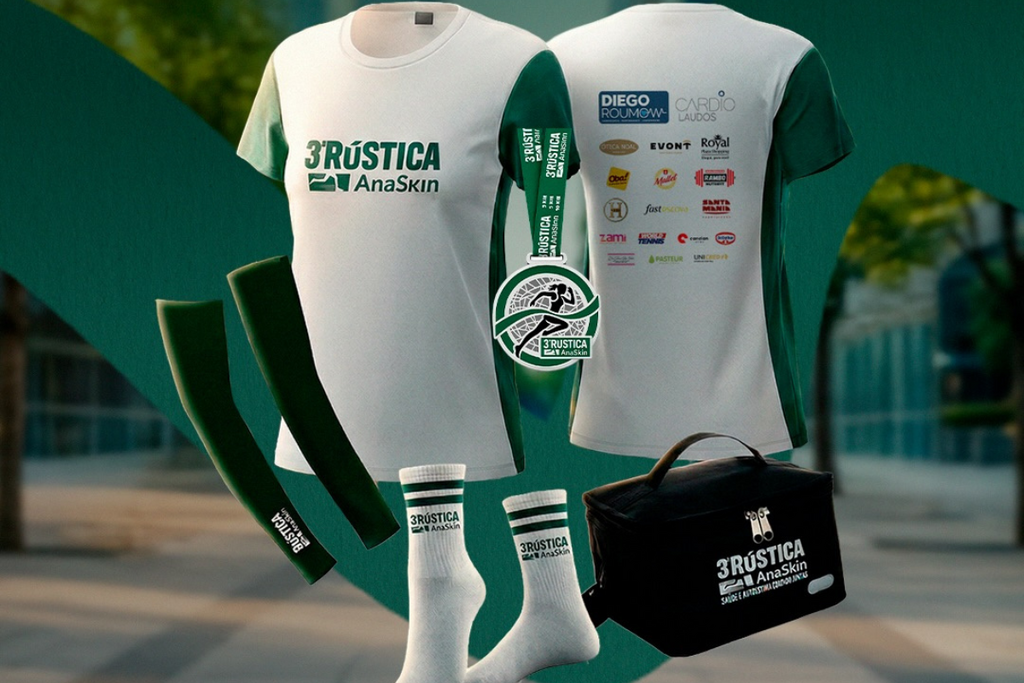 Entrega de kits para 3ª Rústica AnaSkin começa nesta sexta-feira; confira onde retirar
