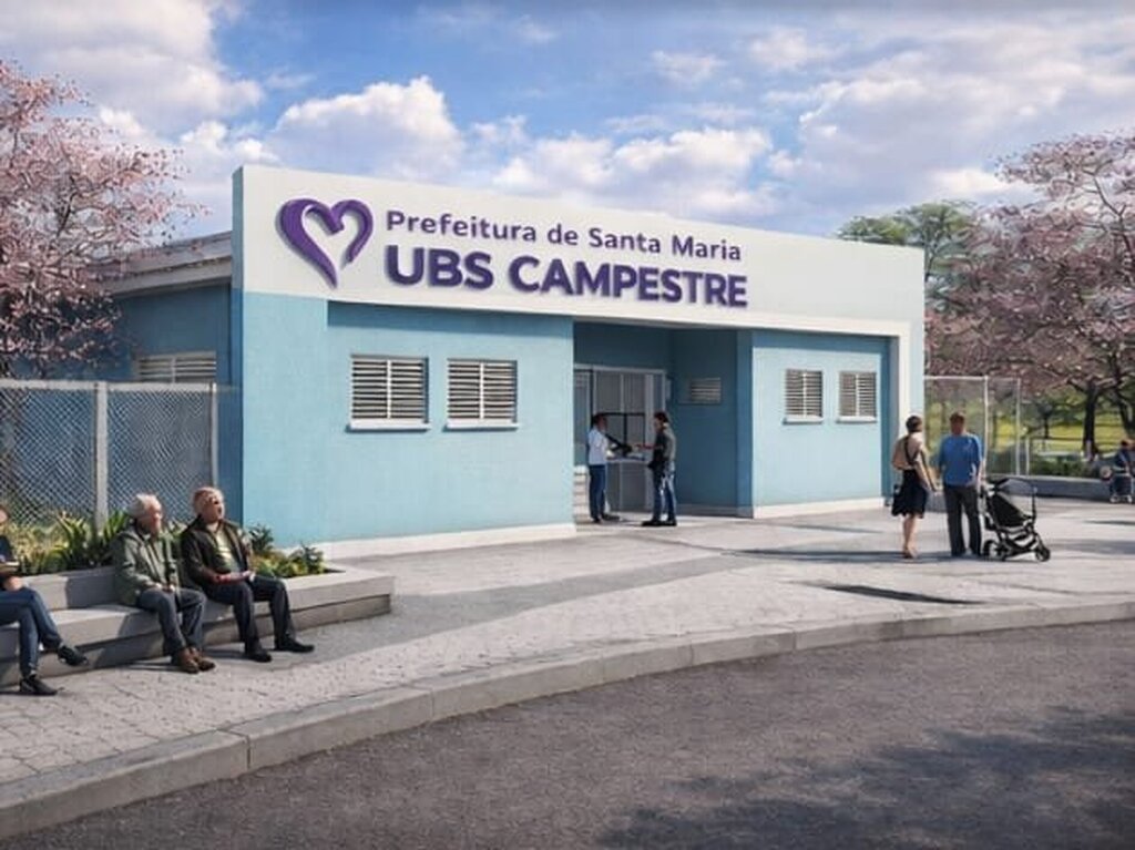 Arte: PMSM (Divulgação) - Com investimento de R$ 1,9 milhão, unidade terá 20 salas de atendimento