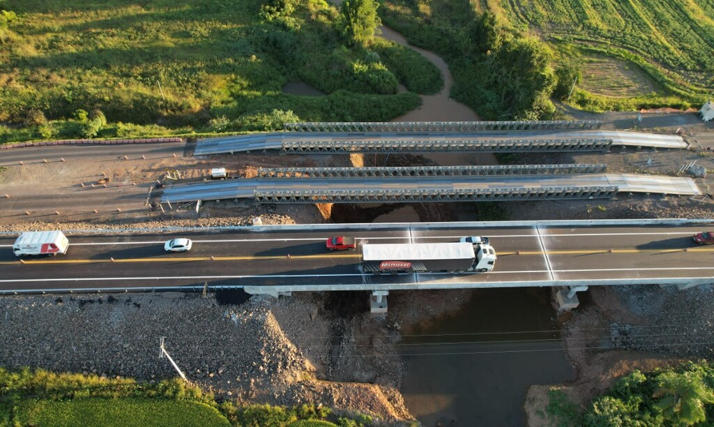 Exército começará a desmontar pontes móveis na RSC-287 nesta terça-feira