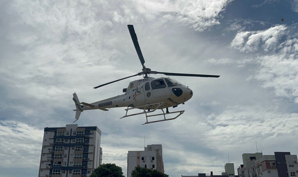 Três entidades e dois vereadores garantem verba de hangar para helicóptero da Brigada Militar