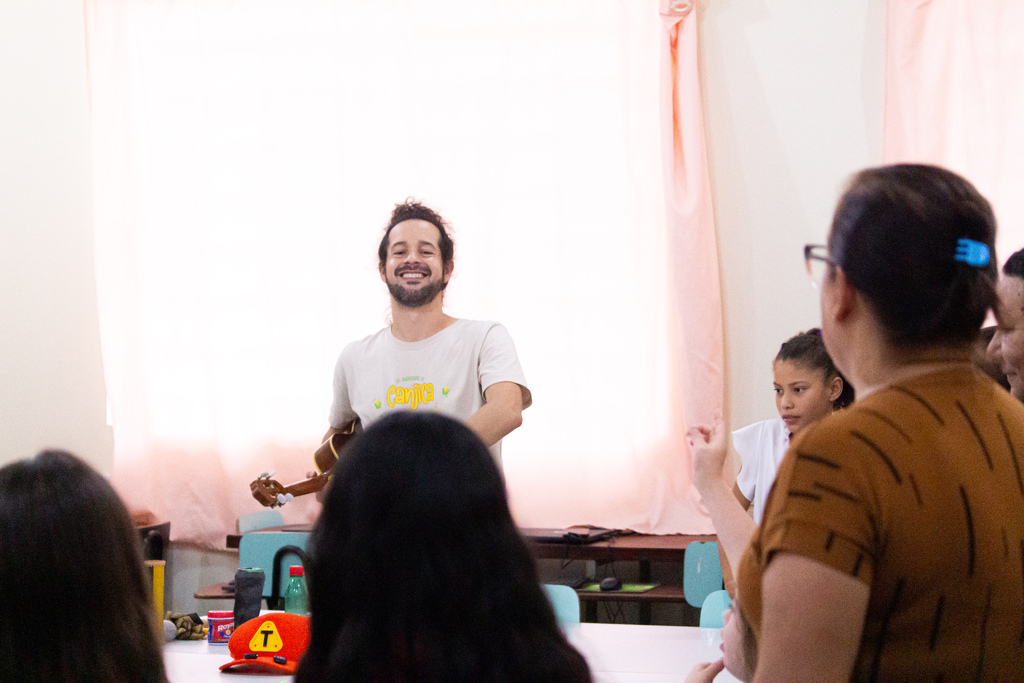 Projeto “As Aventuras de Canjica” oferece oficinas gratuitas de ritmos populares brasileiros em Santa Maria