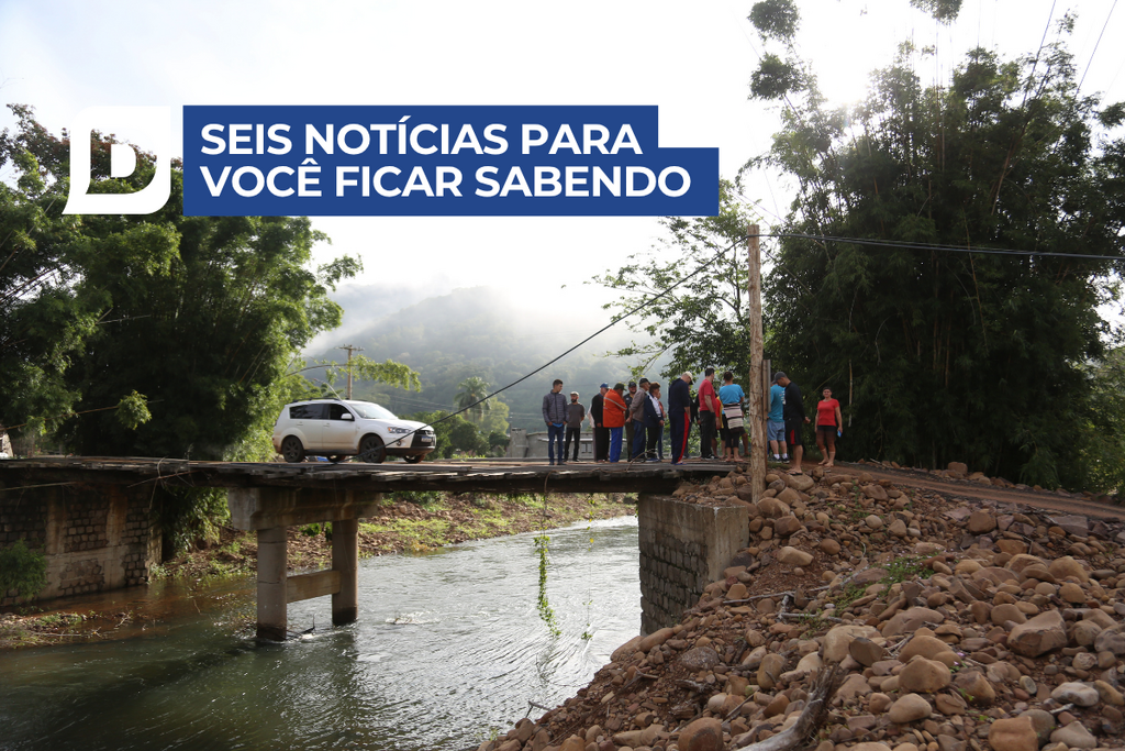 À espera de pontes e estradas, moradores de Três Barras cobram agilidade e temem novas chuvas e outras notícias