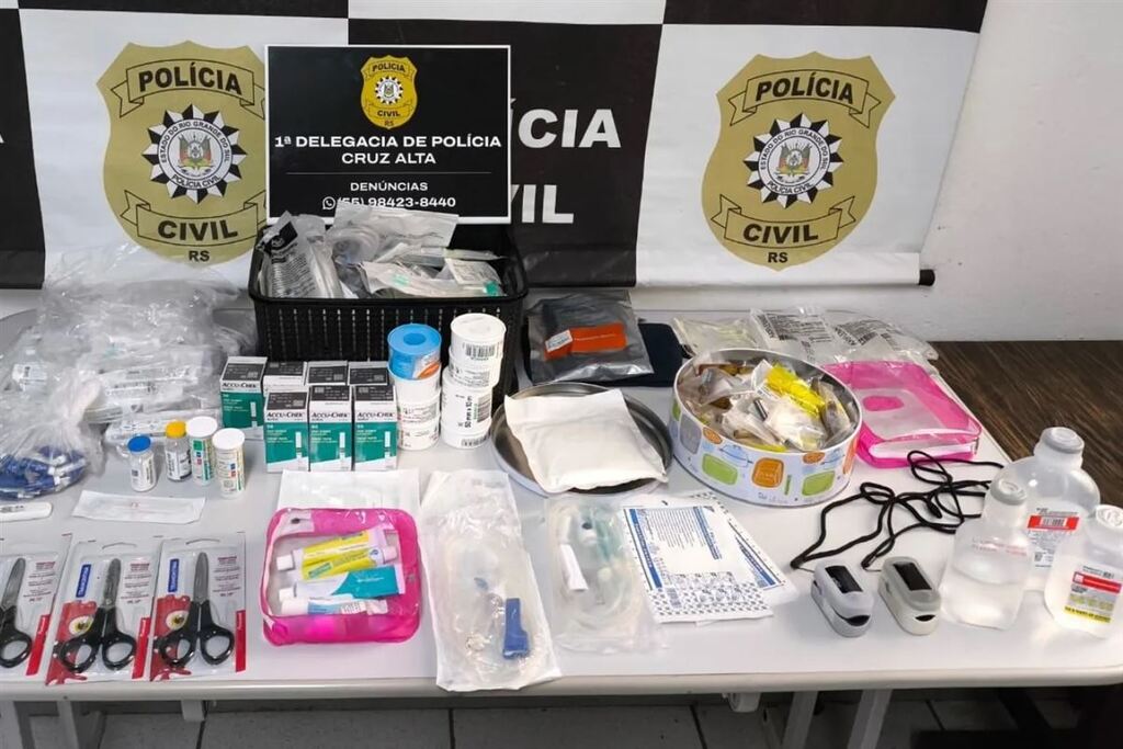 Funcionária é investigada por suspeita de furtar medicamentos de hospital em Cruz Alta