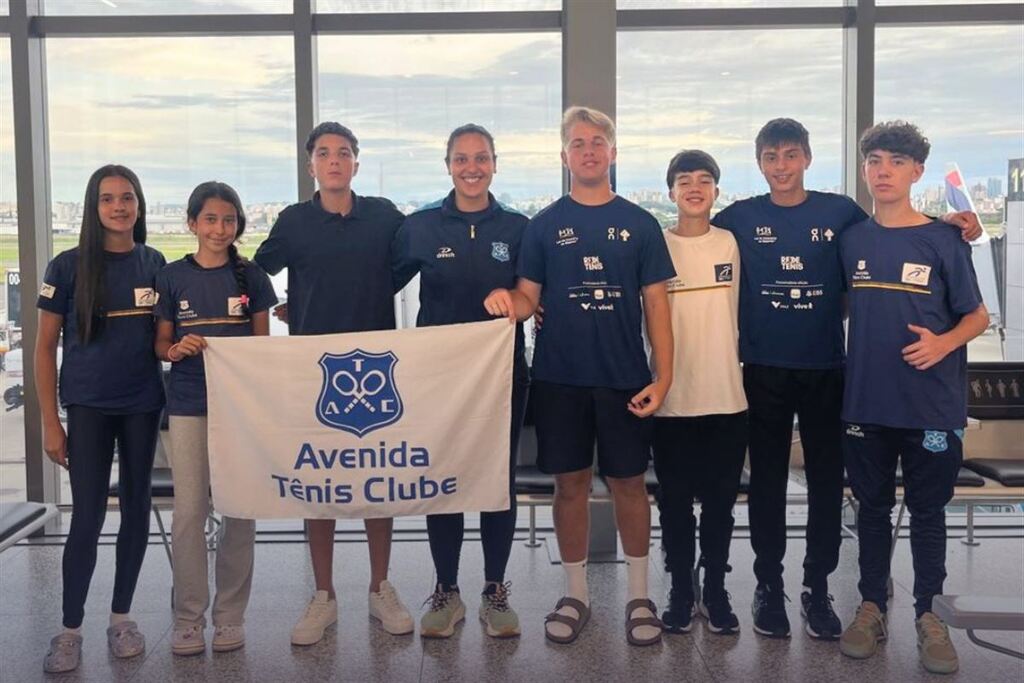 Atletas do Avenida Tênis Clube estão no Circuito Nacional Infantojuvenil