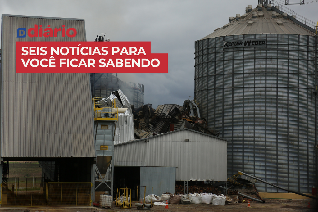 Incêndio em secador de grãos em São Sepé deixa R$ 4 milhões em prejuízos e outras notícias