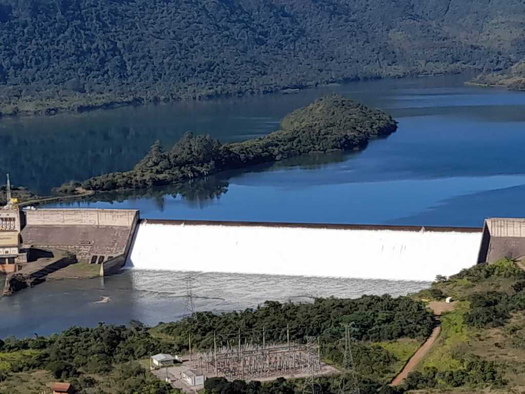 Foto Divulgação - Usina hidrelétrica fica no Rio Jacuí, entre Agudo e Nova Palma.