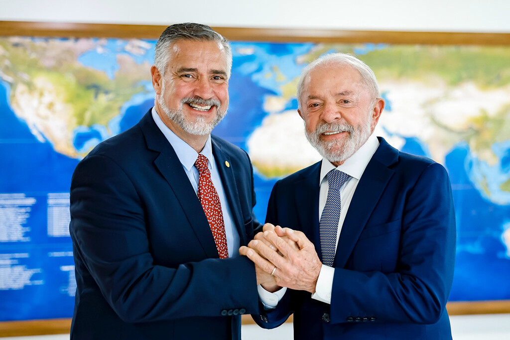 Foto: Ricardo Stuckert/Presidência da República - Pimenta foi anunciado como novo líder do governo Lula na Câmara na última semana