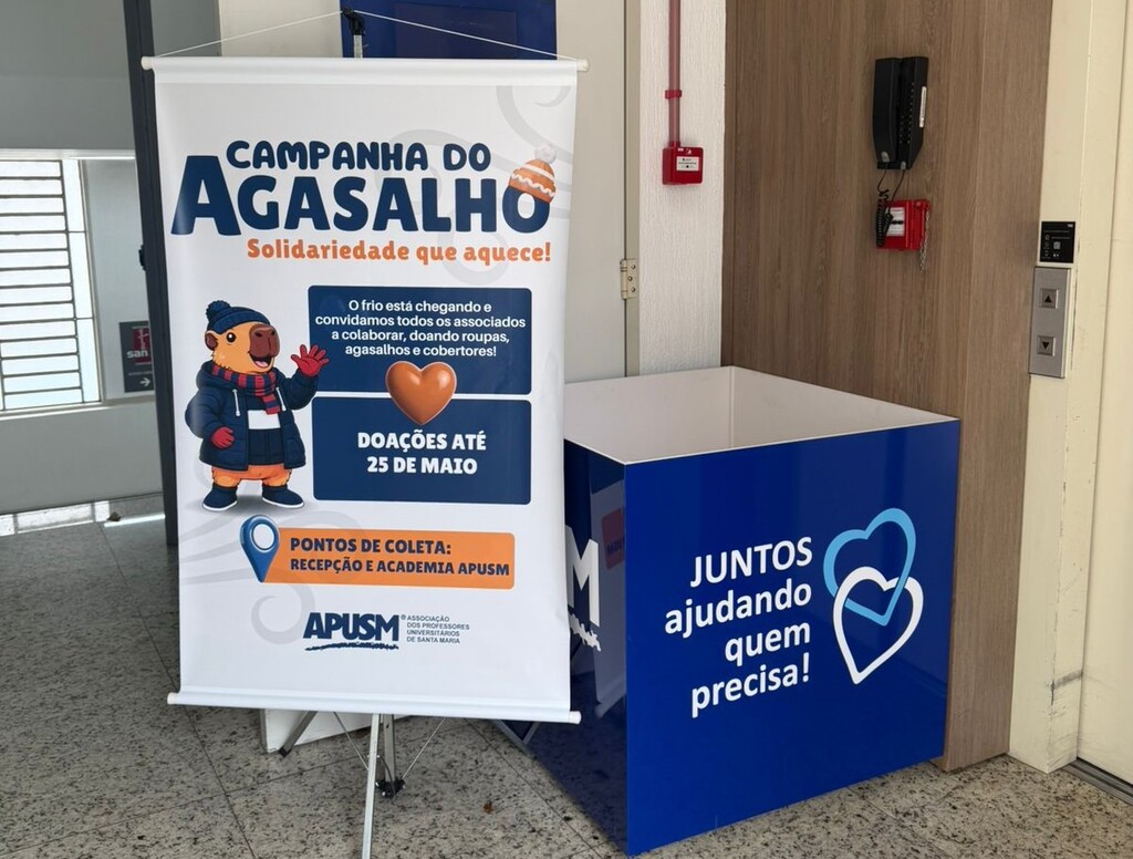 APUSM antecipa Campanha do Agasalho e reforça mobilização solidária