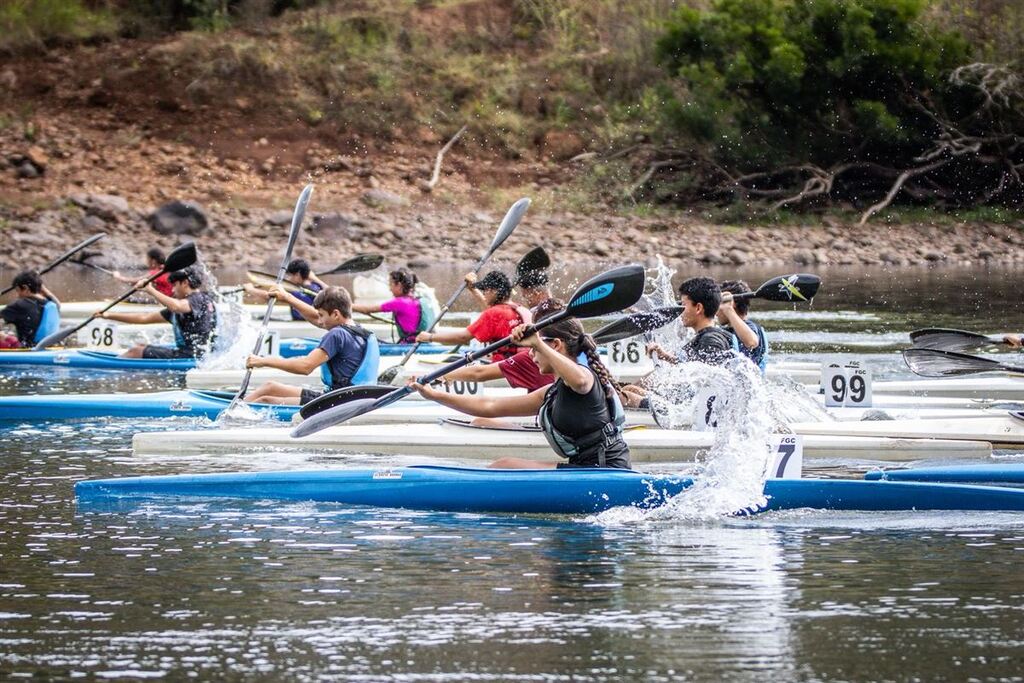 Foto: Alexandro Zeni - Disputas foram em Santa Tereza, cidade banhada pelo Rio Taquari