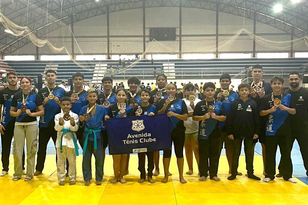 Judocas do Avenida Tênis Clube conquistam 19 medalhas na Supercopa Lajeado