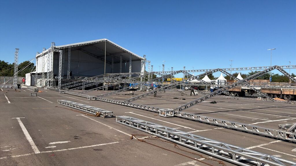Foto: Nathalia Ruviaro/Morphine Produções (Divulgação) - Diante da possibilidade de chuva, a Morphine contratou um pavilhão que cobrirá as áreas que estariam descobertas