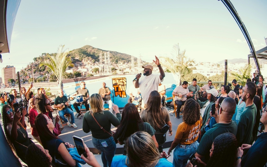 Pagode Restaura leva o ritmo do pagode gospel à Marcha para Jesus em Santa Maria