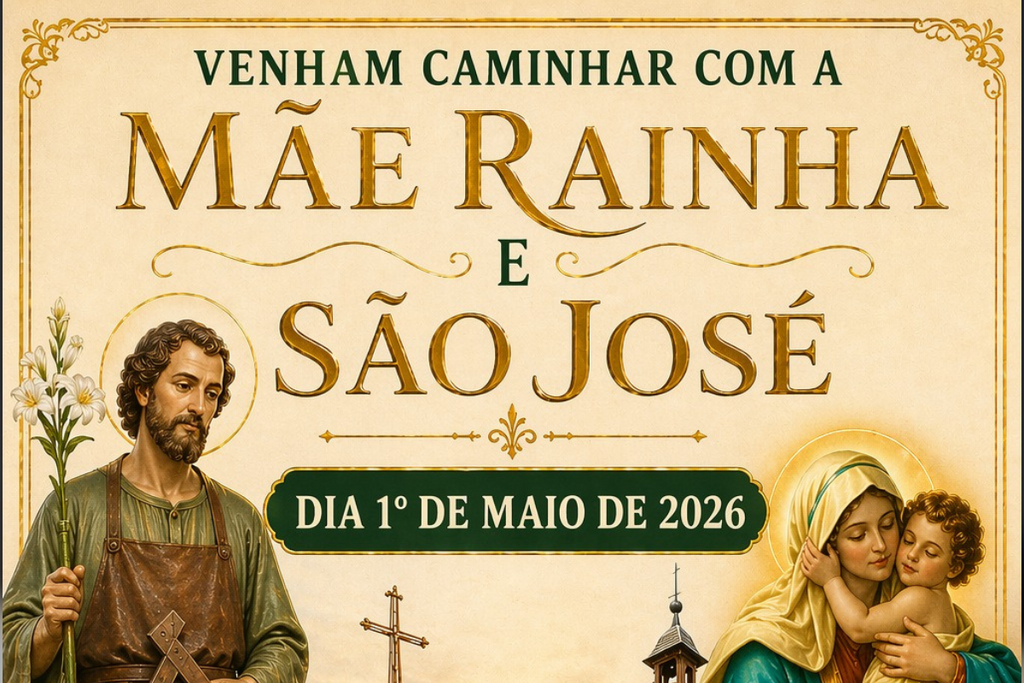 Peregrinação em honra a Mãe Rainha São José será realizada nesta sexta-feira em Santa Maria
