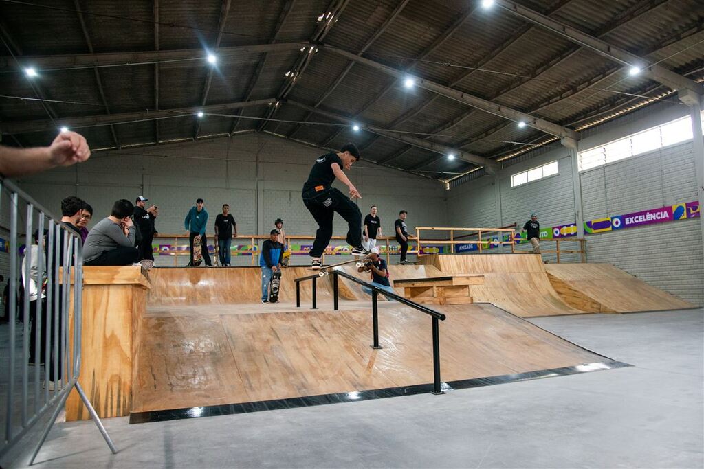 Foto: Vinicius Becker - Pista do Centro Desportivo Municipal (CDM) sediará evento com mais de 100 competidores