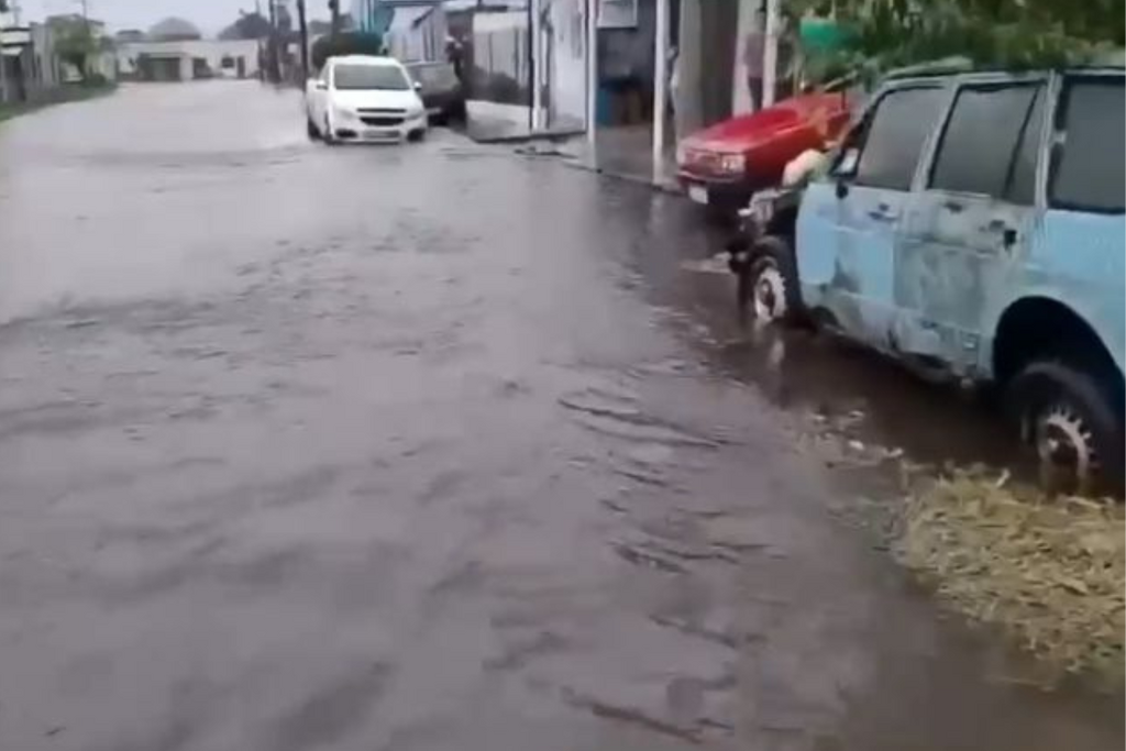Temporal em Rosário do Sul afeta quase mil pessoas e bloqueia vias urbanas