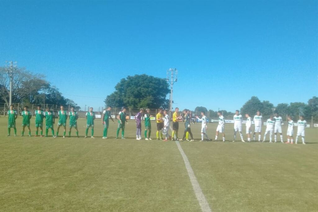 Foto: Riograndense (Divulgação) - Jogo no Estádio Marimon Júnior, em Panambi, ficou no 0 a 0