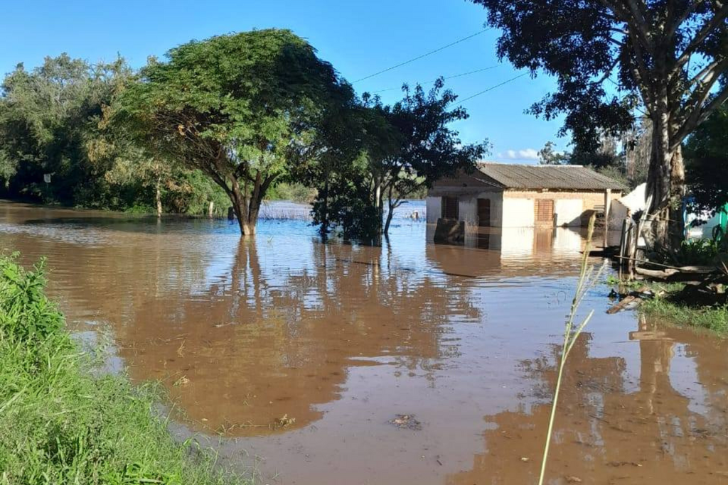 Situação de emergência é decretada em São Sepé após chuvas intensas