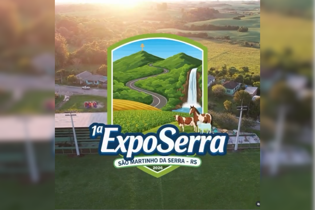 1ª ExpoSerra começa nesta sexta com shows gratuitos, gastronomia e atrações culturais em São Martinho da Serra