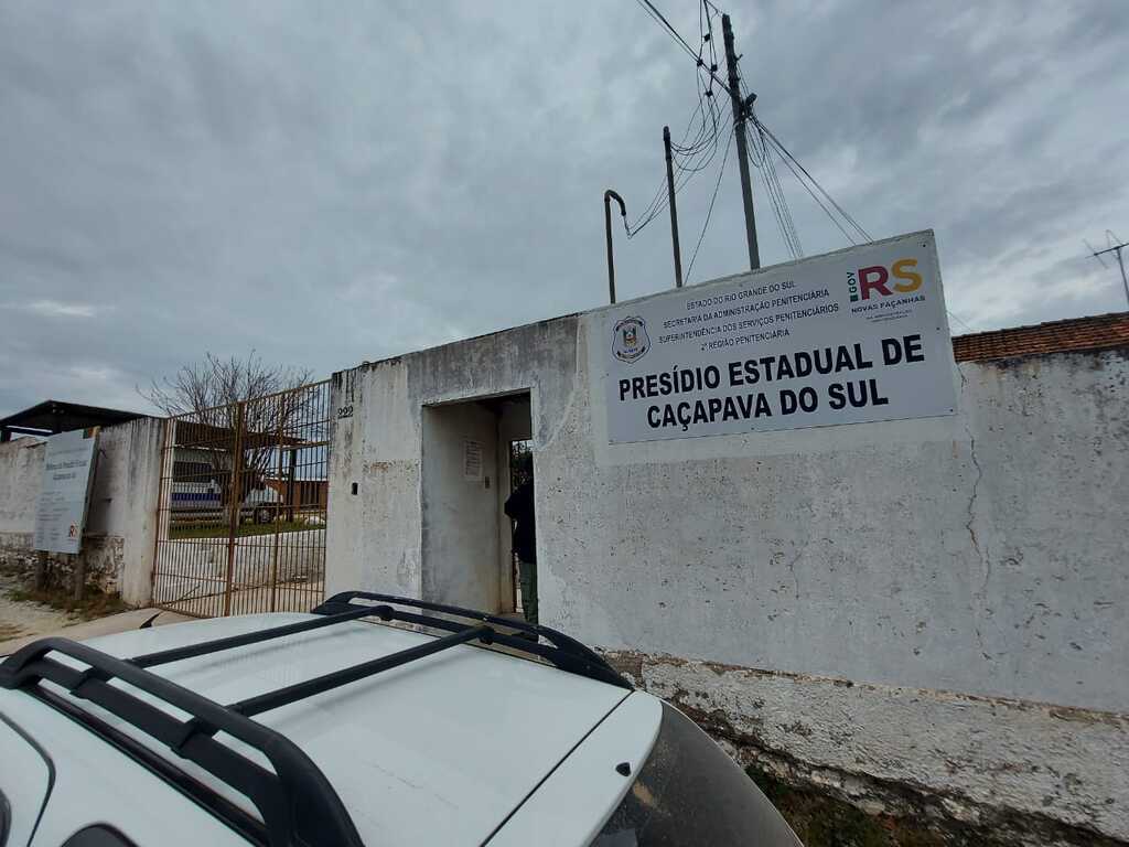 Último foragido do presídio de Caçapava do Sul se entrega à polícia; homem é suspeito de feminicídio