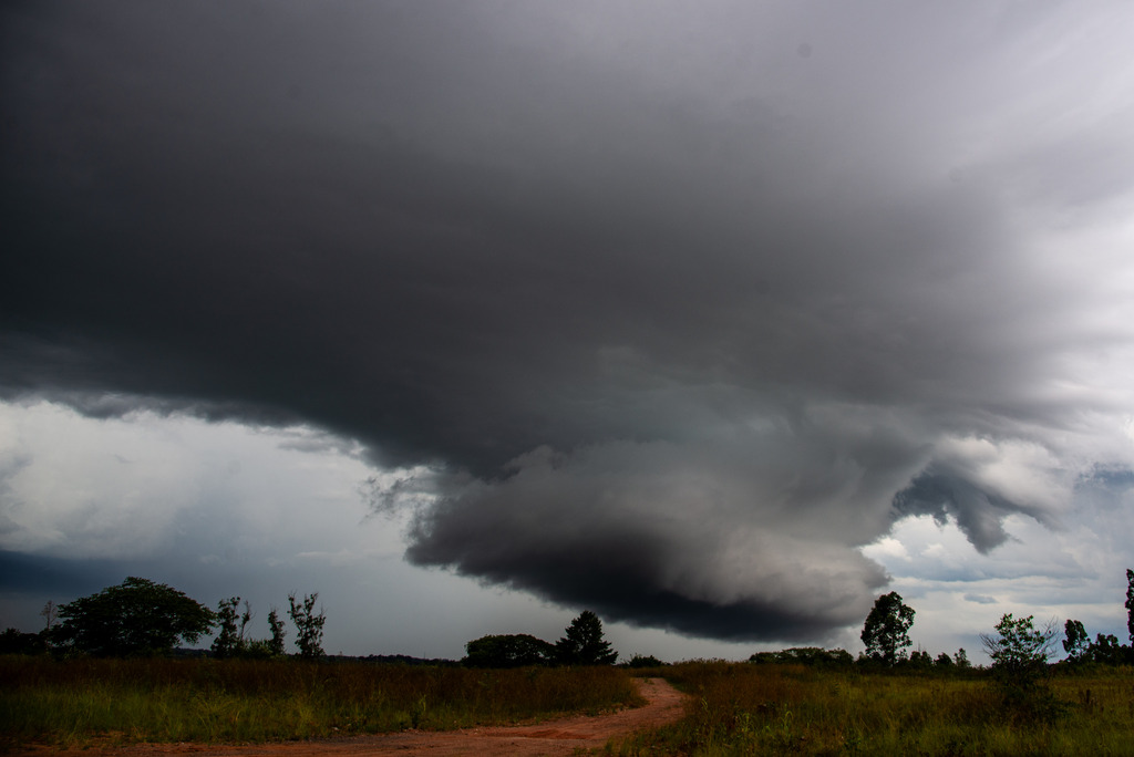 Foto: Vincius Becker (Diário) - Registro de nuvens carregadas se aproximando de Santa Maria em fevereiro deste ano.