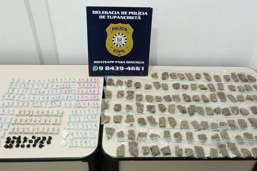 Jovem é preso após investigação revelar esquema de tele-entrega de drogas em Tupanciretã