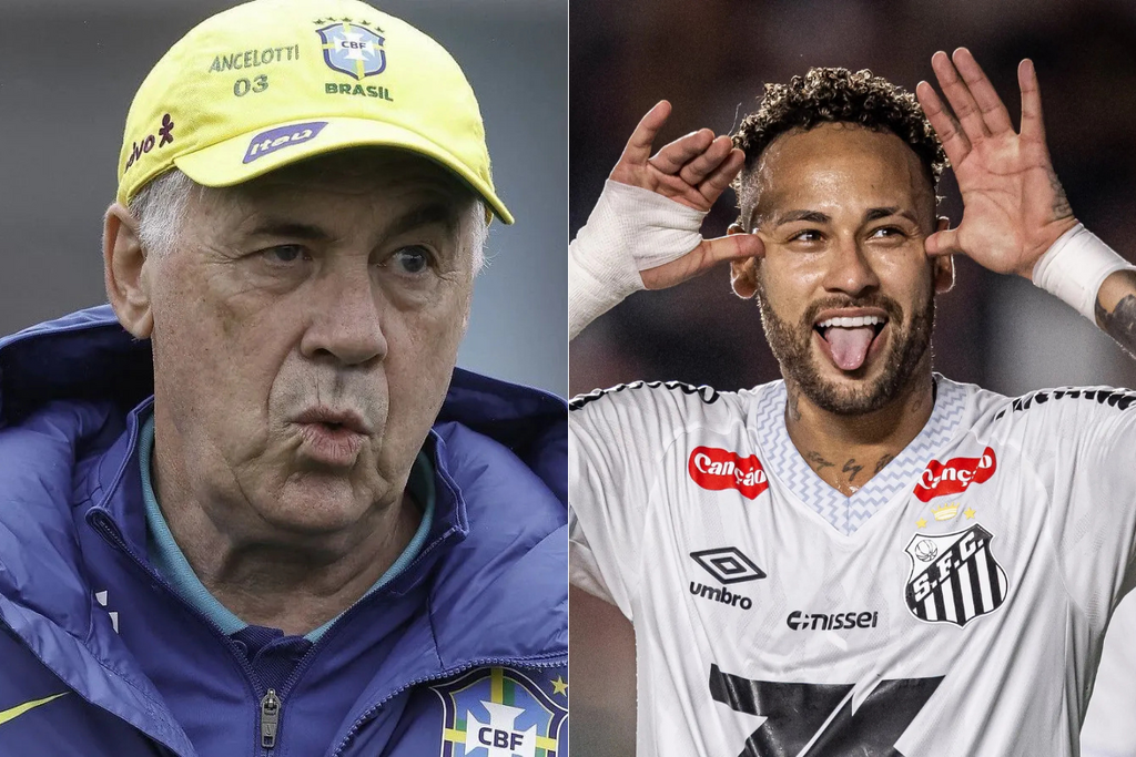Neymar vai? Ancelotti define convocados do Brasil para a Copa nesta segunda-feira
