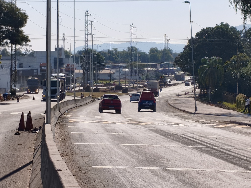 Tráfego em quatro faixas é liberado no trecho duplicado da BR-392 em Santa Maria; veja o que falta para concluir a obra