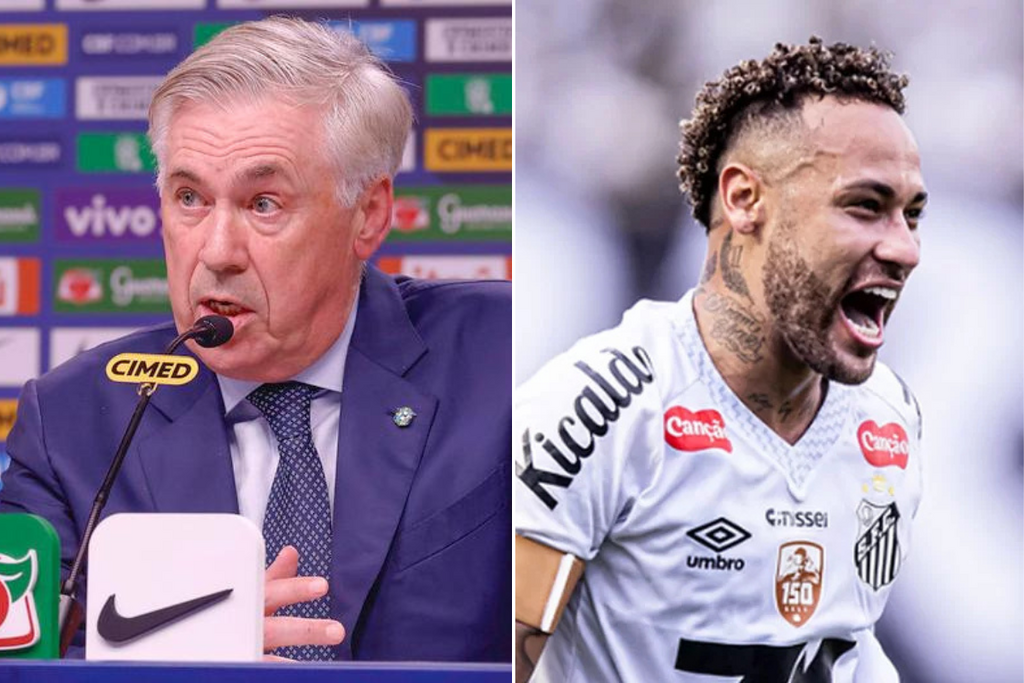 Com Neymar, Ancelotti divulga os 26 convocados da seleção brasileira para a Copa do Mundo