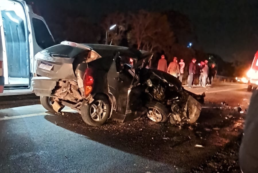 Jovem morre em acidente na RSC-287 envolvendo viatura da Brigada Militar com policiais de Santiago