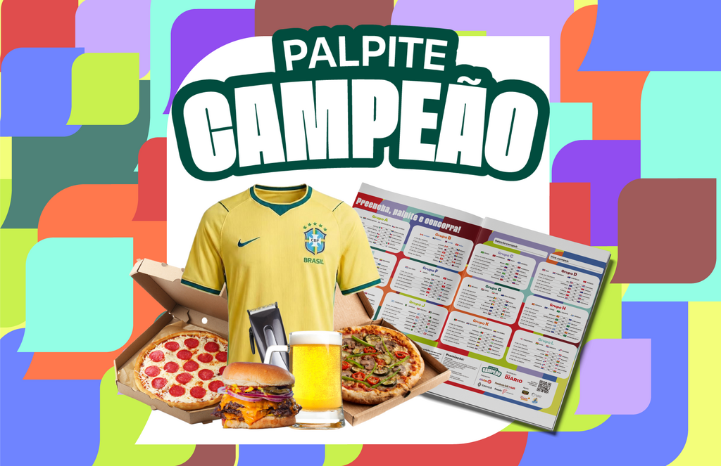 Grupo Diário lança bolão da Copa com prêmios exclusivos e camisa da Seleção
