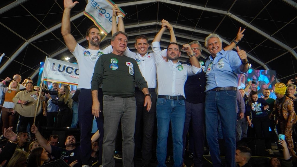 Com apoio de Leite e Caiado, Gabriel Souza apresenta pré-candidatura ao Piratini