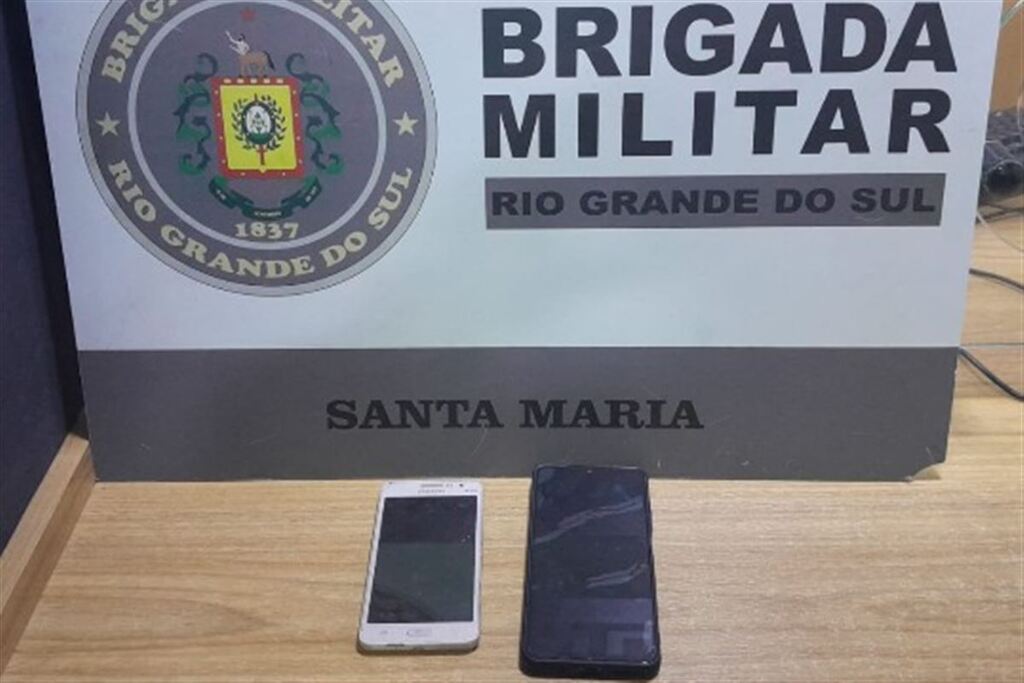 Após denúncia da vítima, homem é localizado e preso com celular furtado em Santa Maria